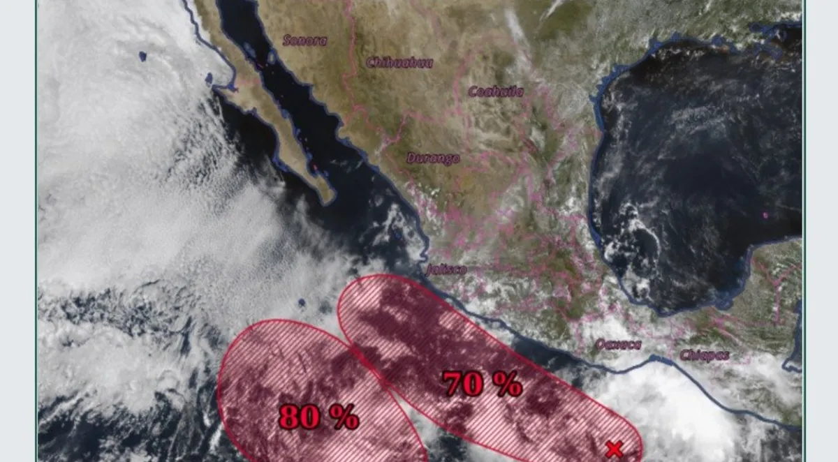 Nuevo ciclón provocará intensas lluvias y fuertes vientos en estos estados este fin de semana.