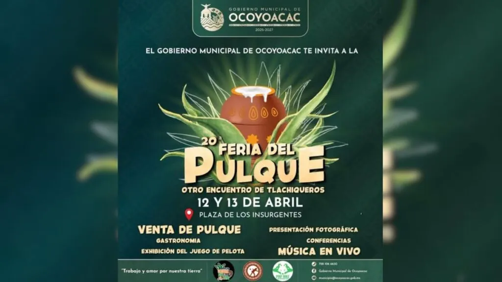 Ocoyoacac anuncia Feria del Pulque