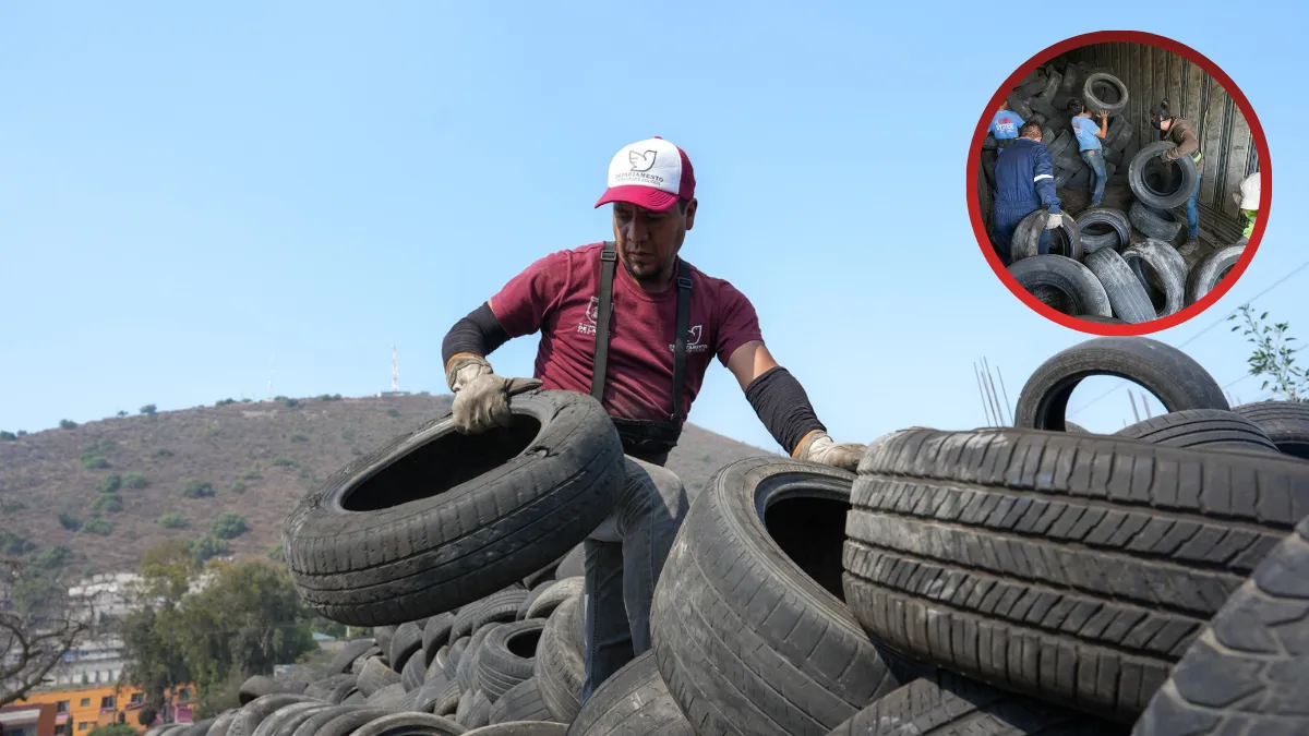 Campaña de Recolección de Llantas en La Paz logra 6 mil 500 piezas recolectadas