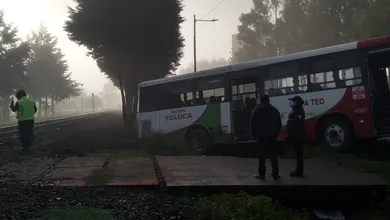 El camión salió del camino