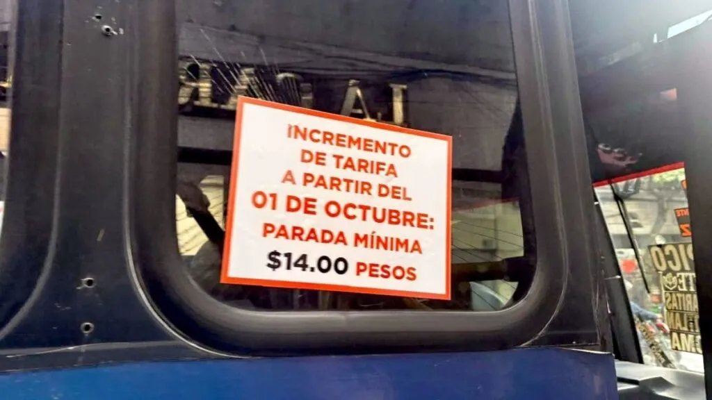 Transporte del Edomex anuncia incremento del pasaje, ¿Semov autorizó?