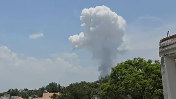 Se reporta explosión de en la Saucera Tultepec