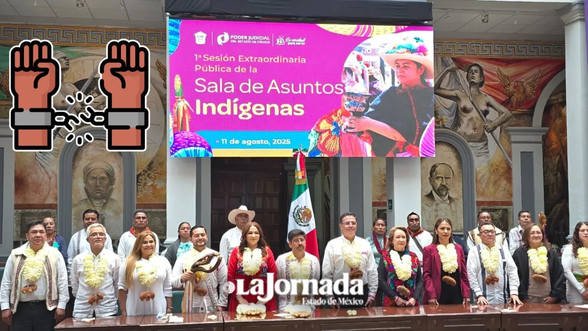 PJEM libera a mujer mazahua; fue beneficiada con Ley de Amnistía