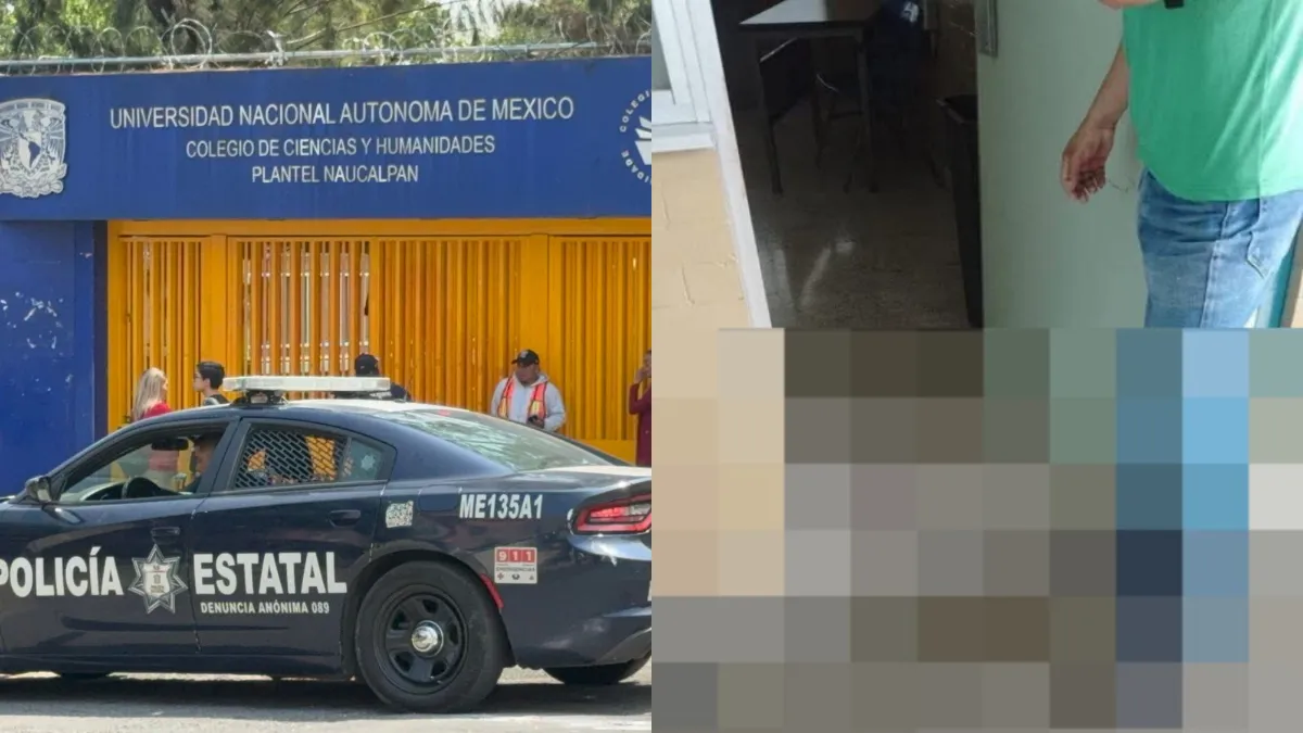 Comunidad y redes sociales se pronuncian por mayor seguridad ante apuñalamiento de profesor y otros eventos violentos en el CCH Naucalpan.