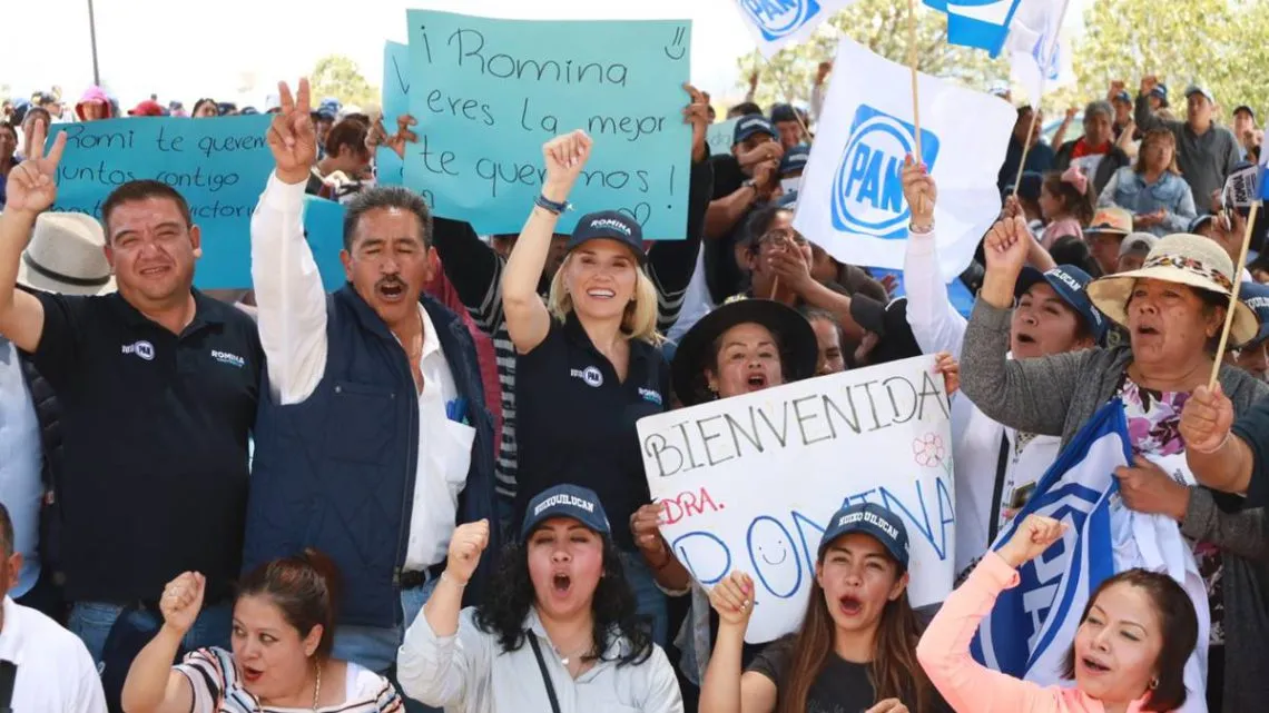 Huixquilucan: Se suman 150 priístas a la candidatura de Romina Contreras