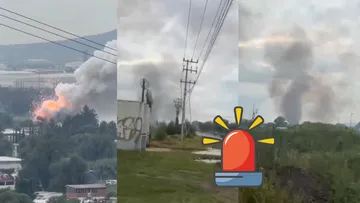 Taller de pirotecnia explota en La Saucera, Tultepec