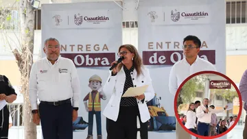 Horacio Duarte reconoce obras de Juanita Carrillo en beneficio de la comunidad estudiantil
