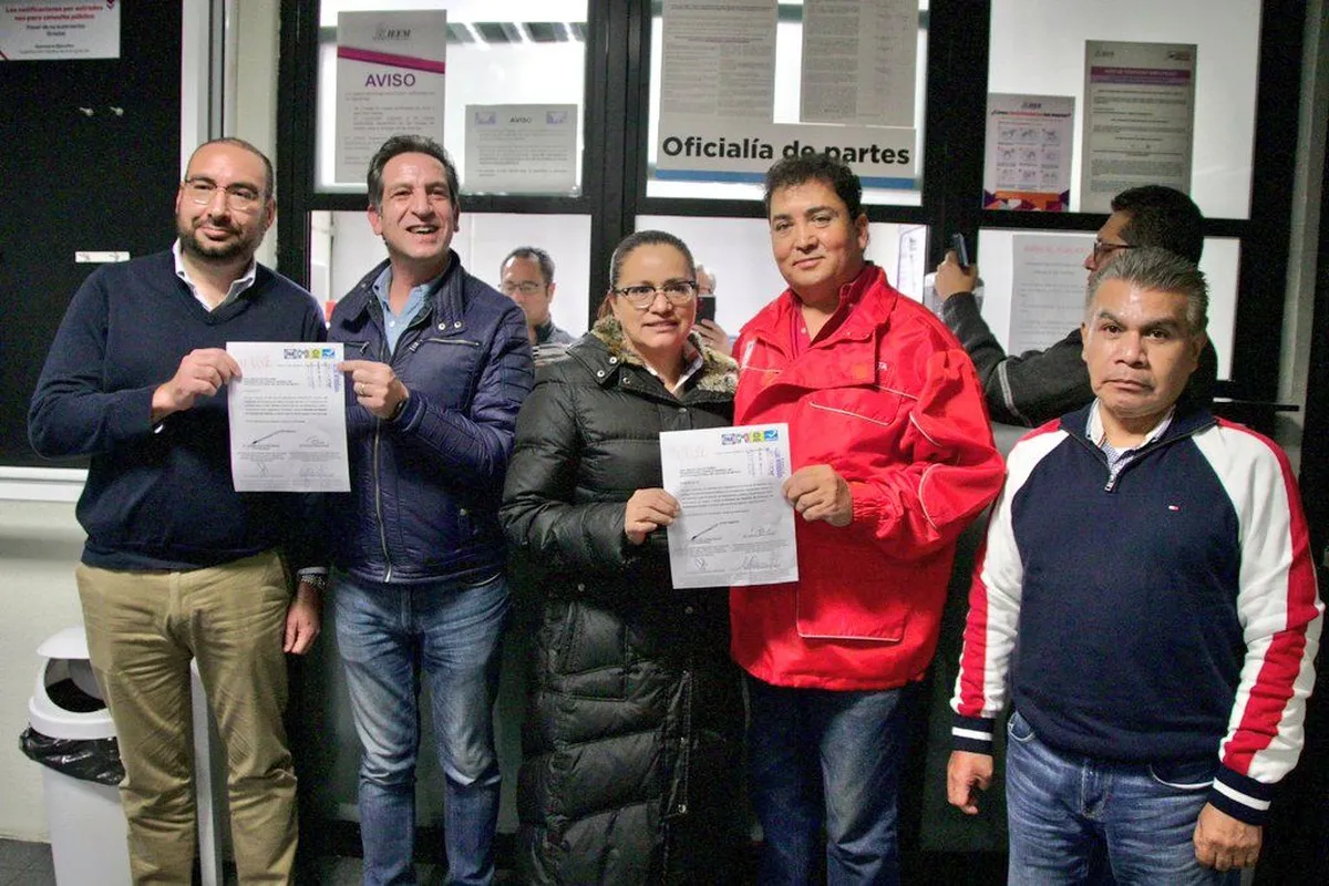Alcanzan PRI, PAN, PRD y NAEM acuerdos; van en candidatura común y coalición