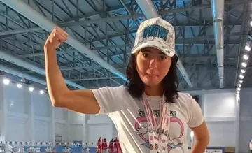 Dunia Camacho: La nadadora mexiquense con 700 medallas y cuatro récords Guinness