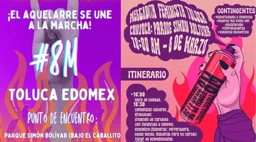 8M en Toluca: Colectivas feministas preparan actividades