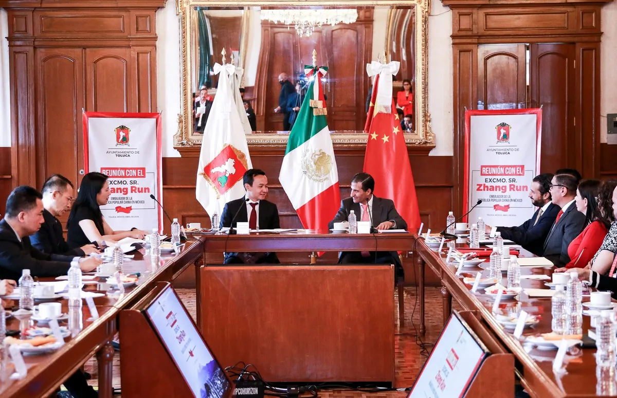 Toluca y China fortalecen lazos de amistad y cooperación