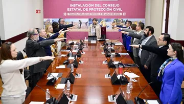 Gobernadora Delfina Gómez instala la Mesa de Coordinación para la Construcción de la Paz en Ixtapan del Oro