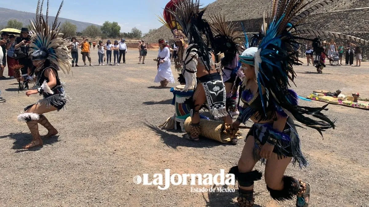 Teotihuacán: ofrecen danza para que llegue lluvia a Edomex