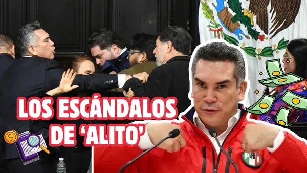El líder nacional del PRI, 'Alito' Moreno, vuelve a estar en el ojo del huracán.