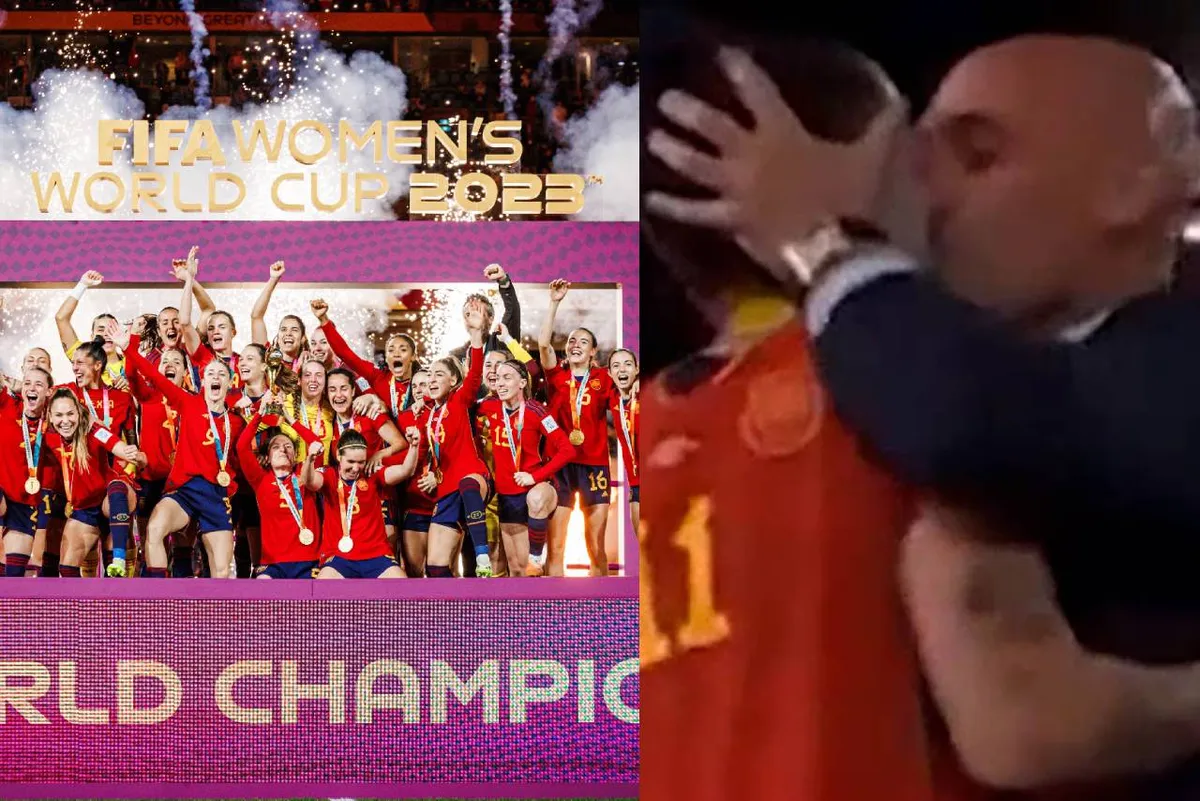 Foto de las jugadoras de España que respaldaron a Jenni Hermoso tras las versiones de Rubiales en su ratificación frente a la RFEF.