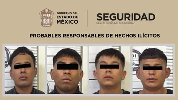 Chalco: Detienen a cuatro hombres por portación de armas