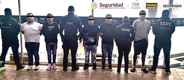 Caen cinco hombres por presunta extorsión y secuestro en Teotihuacán y Acolman.