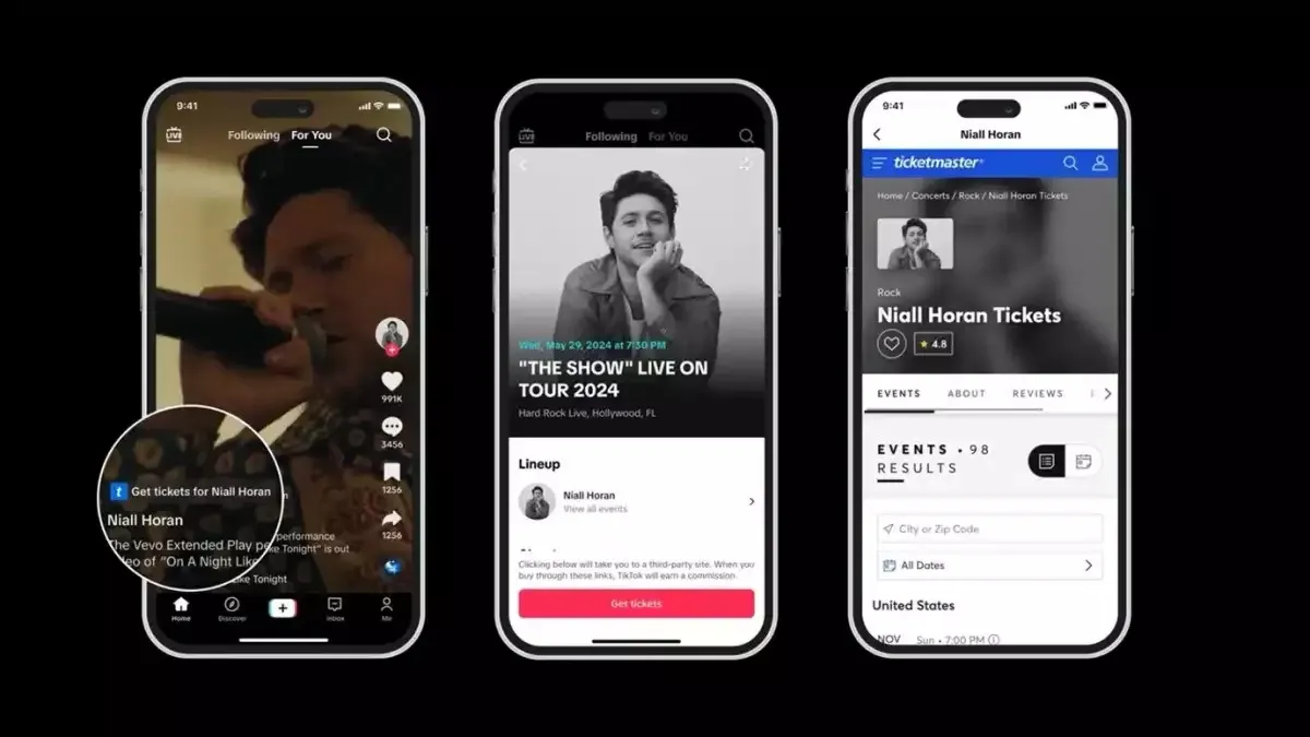 Ticketmaster ahora podrá vender boletos por TikTok