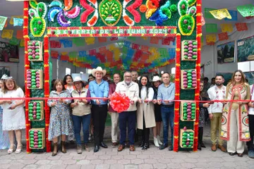 Inauguran Feria Internacional de la Tuna en San Martín de las Pirámides