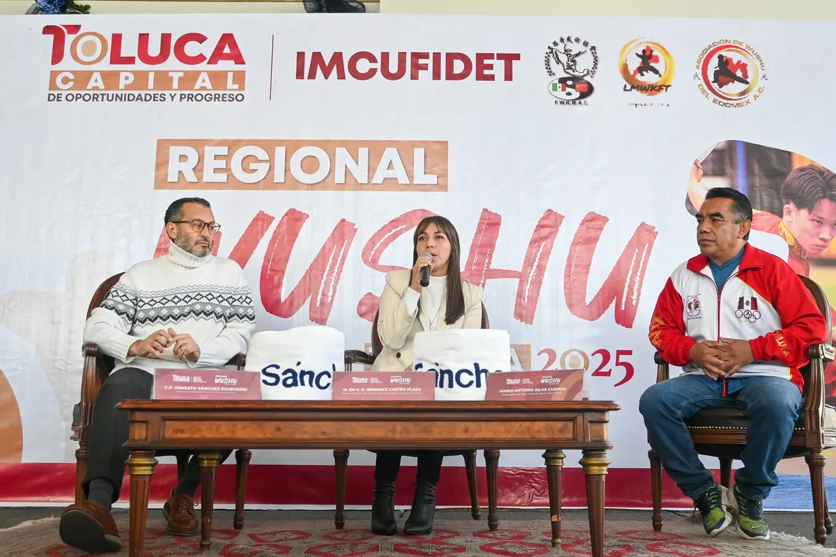 Toluca sede del Torneo Regional Wushu 2025