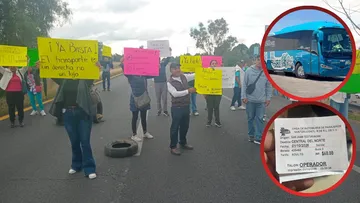 Vecinos de Teotihuacán protestan contra aumento al pasaje