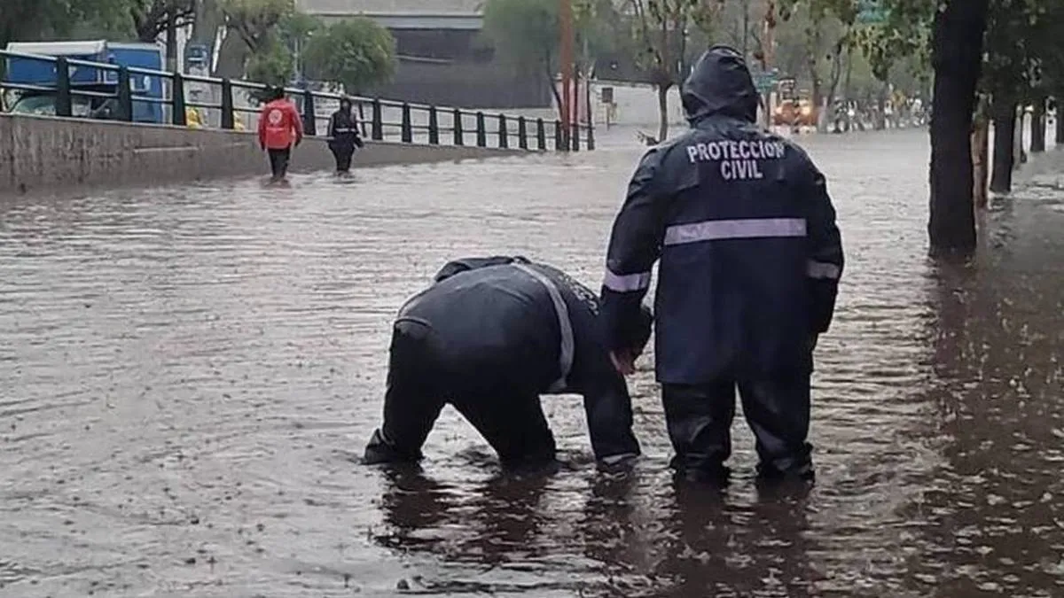 El Valle de México vuelve a inundarse debido a lluvias