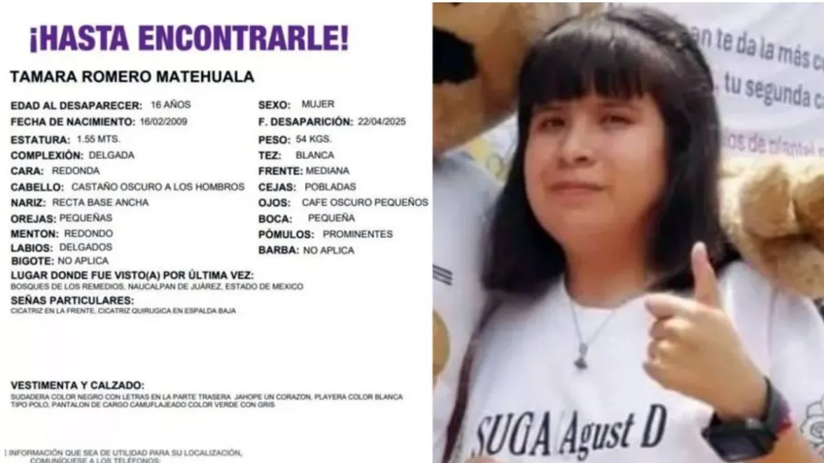 Estudiantes del CCH Naucalpan se movilizan para encontrar a Tamara