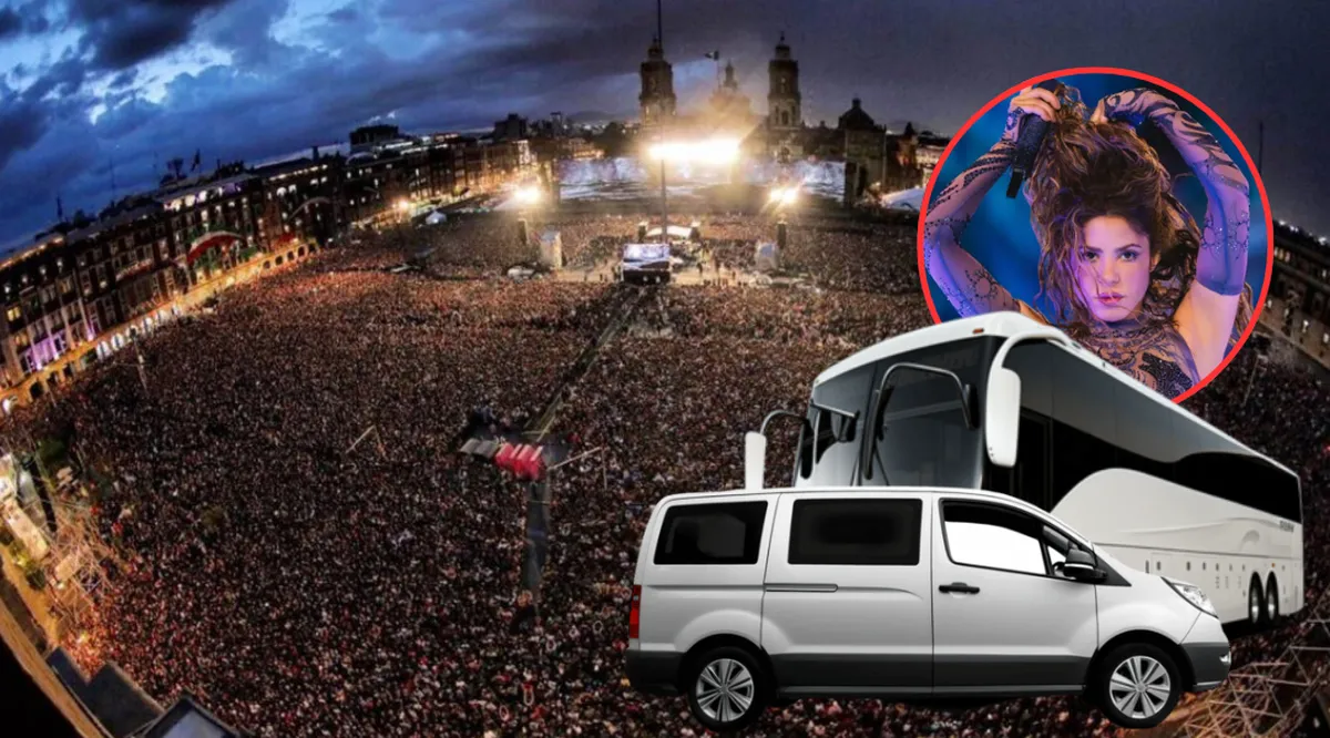 ¡A ver a la loba! Agencias de Toluca y Metepec lanzan transporte para Shakira en el Zócalo