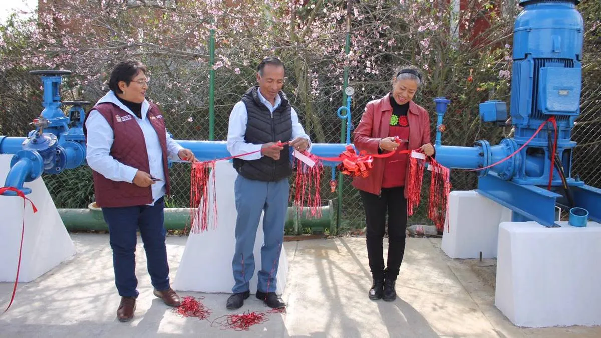 Edomex: GEM inaugura dos obras hidráulicas para abastecimiento en Aculco
