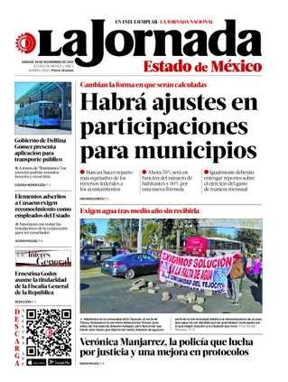 La Jornada Edomex | 29 de noviembre de 2025