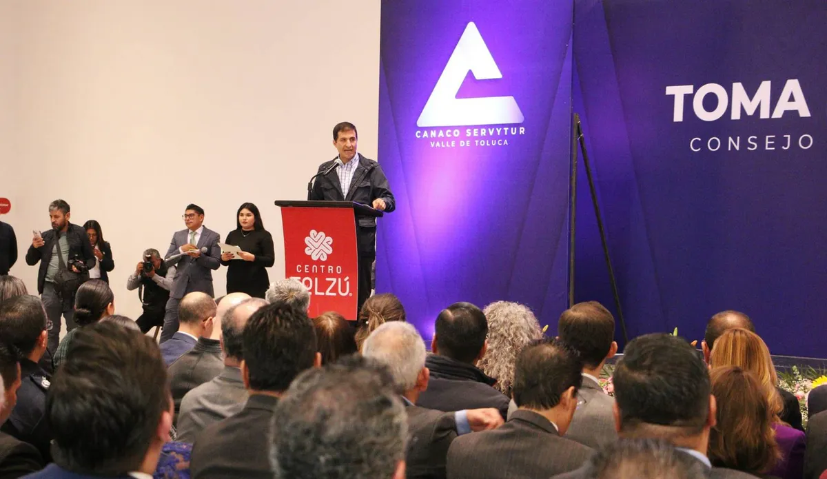 Gobierno y empresarios se unen por un futuro próspero en Toluca: Juan Maccise