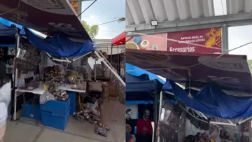 Tianguis de Tecámac se cae a pedazos; autoridades hacen caso omiso