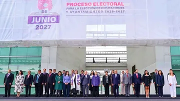 Delfina Gómez participa en inicio oficial de elecciones 2027 