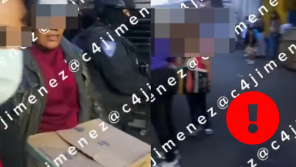 El operativo fue implementado por la Policía de Investigación de la Fiscalía General de Justicia de la Ciudad de México.