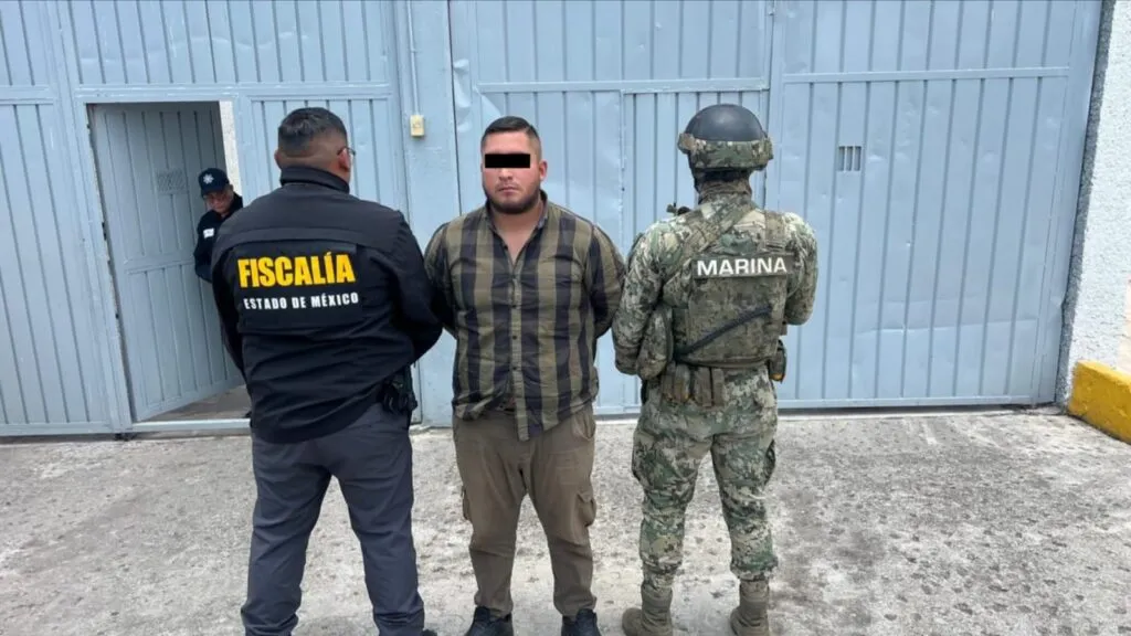 Policía de Ecatepec y Marina resguardan traslado de “El Masse” al penal de Chiconautla