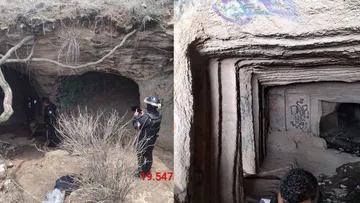 En cavernas del cerro de las Alamedas hacen rituales satánicos degollando animales