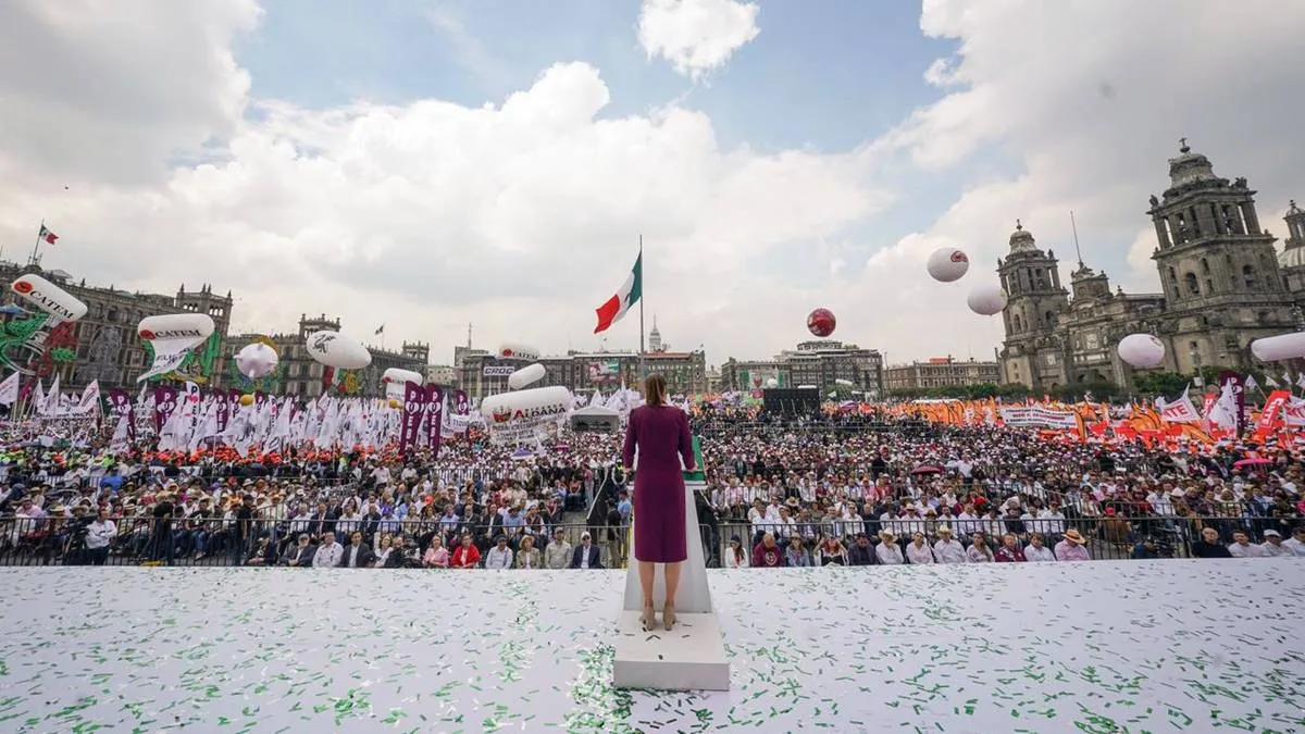 Vamos por el camino correcto: Claudia Sheinbaum
