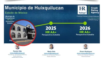 HR Ratings ratifica calificación crediticia positiva de Huixquilucan