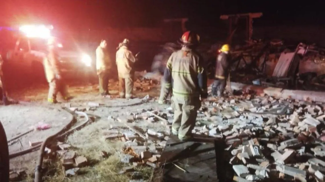 [Video] Explosión de polvorín deja dos muertos en San Martín de las Pirámides