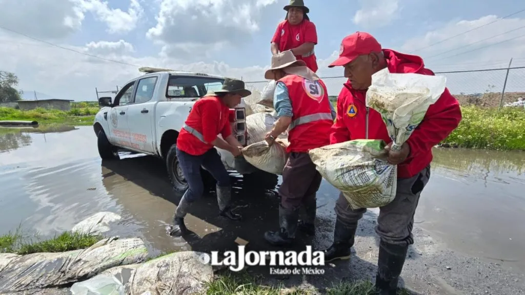 Alcaldesa de San Mateo logra acuerdos con Conagua para prevenir desbordamiento del río Lerma