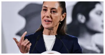 Claudia Sheinbaum desde Palacio Nacional habla de los mexicanos en EU.