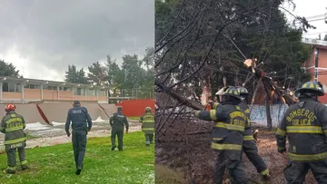 Lluvias generan encharcamientos en distintos puntos del Edomex