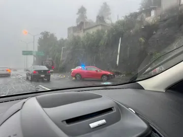 Se registra accidente en la México-Toluca