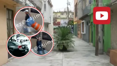 Sujeto es captado en video cuando usó su arma de cargo para amenazar a su vecino en la Agrícola Oriental.