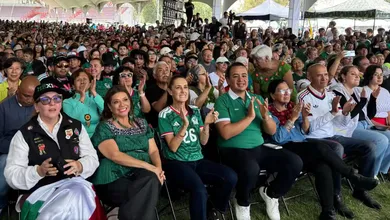 Sheinbaum asistió al Deportivo 'Hermanos Galeana' durante la inauguración Mundial 2026 y compartió un mensaje en redes.
