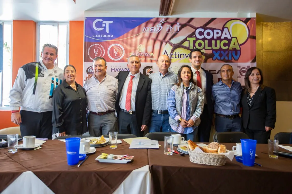 Vuelve la emoción del tenis con la XXIV Copa Toluca