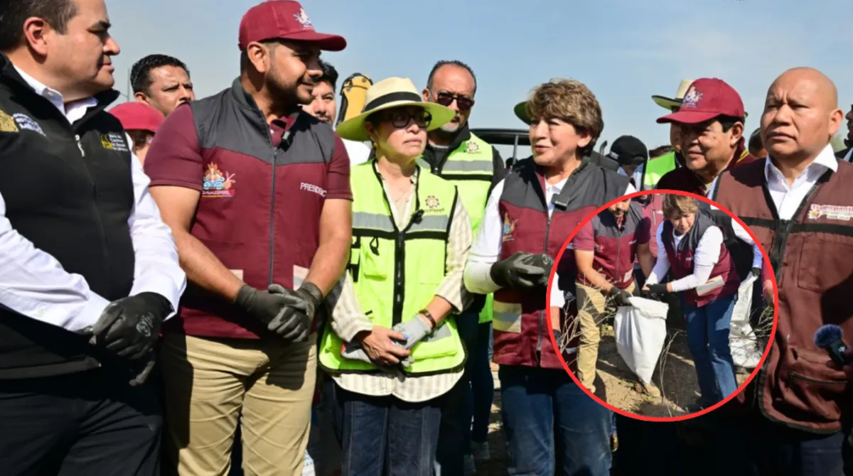 Realiza Delfina Gómez Mega Jornada de Limpieza en conjunto con  Nezahualcóyotl, Ecatepec y Tlalnepantla