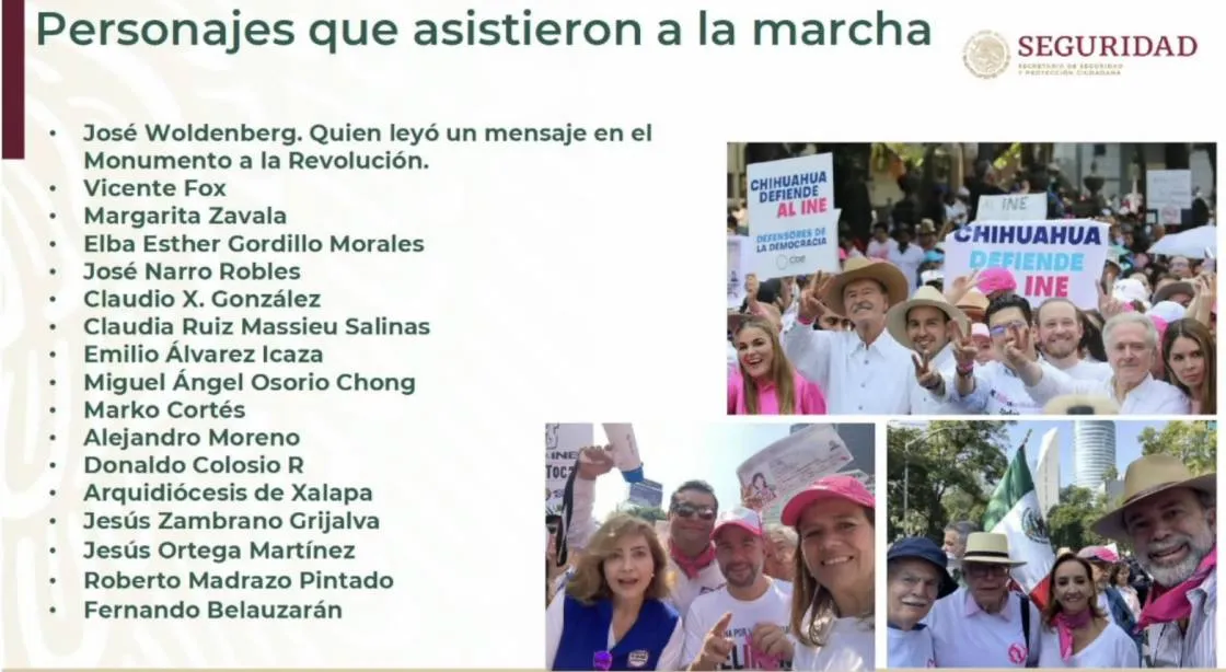 AMLO llama “delincuente electoral” a Vicente Fox por sumarse a la marcha del INE