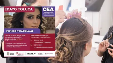 Aprende de peinado y maquillaje en Toluca por tan solo 1 peso