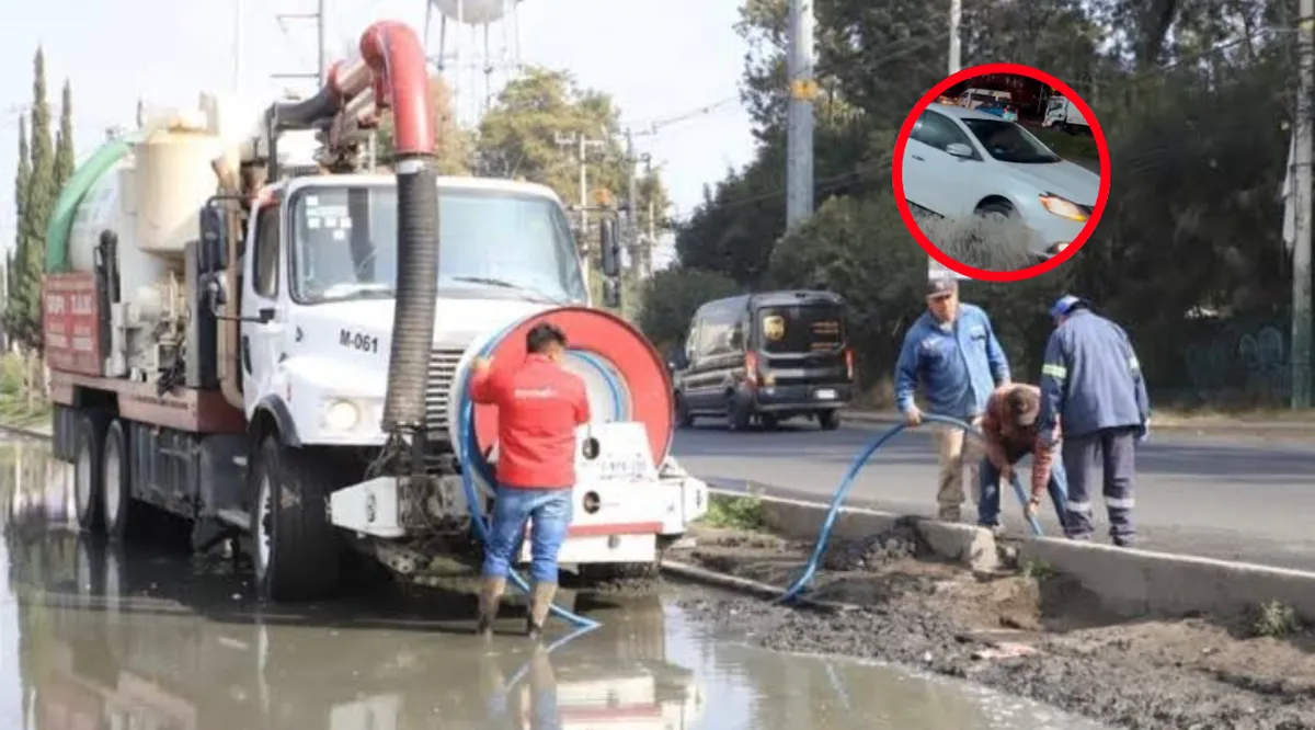 Carretera Cuautitlán–Tlalnepantla, en crisis por lluvias